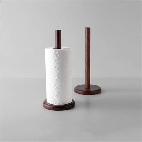 Portarrollos de cocina en nogal ideal para encimeras elegantes y barbacoas al aire libre 4