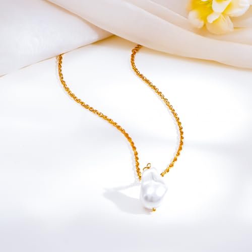 Image of Rubans Demi Fine Stainless Steel Pendant Chain Daily Gift for Women & Girls