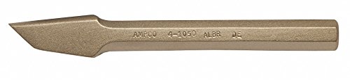 Ampco Safety Tools C-5A Chisel with Cape, Non-Sparking, Non-Magnetic, Corrosion Resistant, 5/8