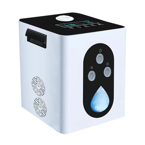 Inhalator wodorowy, 1200 ml/min, generator do inhalacji wodoru, 99,99% jonizator PEM o wysokiej czystości, generator wodoru do domu, łagodzi zmęczenie