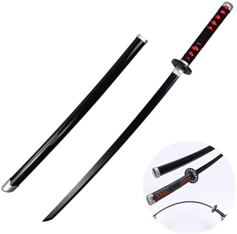 Demon Katana Sword, Kamado Tanjirou Cosplay Samurai Sword, Anime ...