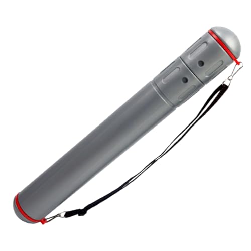 Homoyoyo Stretchable Drawing Tube Holder Lightweight Plastic Telescopic Storage Container for Artwork Posters Drawings Durable Design Random Color Random Color