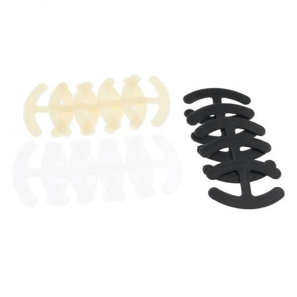 6x15 Pieces Bra Strap Clips Cleavage Buckle Clasp Holders Multicolor Letter H-Clothing Shoes & Accessories - Womens Clothing - Intimates & Sleep - Forms Enhancers-image-42