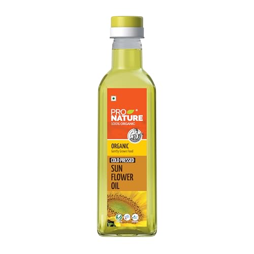 Image of Pro Nature 100% Organic Sunflower Oil, 500ml