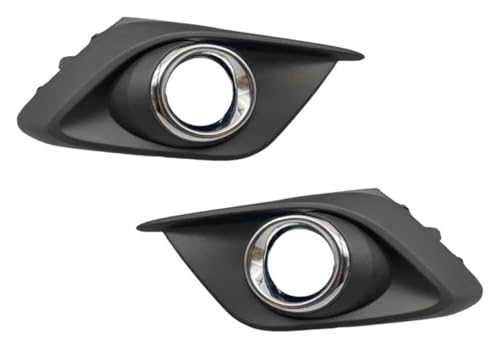 Rejilla de antiniebla para Mazda 3 Axela 2014-2016, marco de parachoques izquierdo y derecho