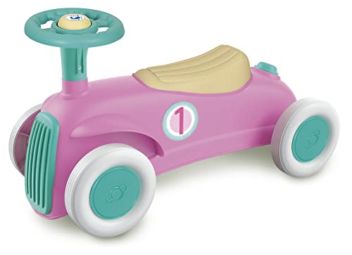 Voiture Clementoni rose jouet d'éveil de salon pour bébé