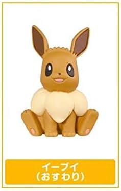 Pokemon Plus Lets Go Eevee Sit Ippai Fairy Capsule Toy Figure Collectibles Anime