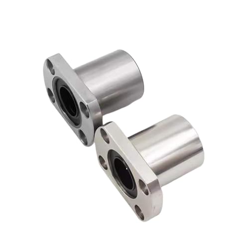 1Pcs Double trim flange type linear bearing LMH6 LMH8 LMH10 LMH12 LMH13 LMH16 LMH20 LMH25 LMH30 LMH35 LMH40 LMH50 LMH60UU(LMH13U