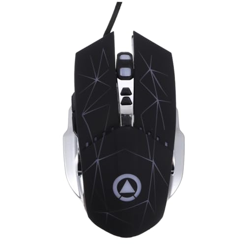 Ratón gaming silencioso con cable USB e iluminación para PC 5