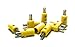 Produktbild BELI-BECO 61/7 Querlochstecker - Miniatur-Bananenstecker mit Stift-Ø: 2,6mm - 10 Stück (Gelb)