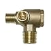 Interstate Pneumatics CVC7021 1/4 Inch 90? Left Check Valve