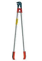 VBW Baustahlmattenschneider LightCUT 1000 mm (Schneidwerkzeug für flach liegende Baustähle, Leichtmetall-Griffpaar, Zwei-Komponenten Griff, Schere mit Pufferzone) 435010, Silber