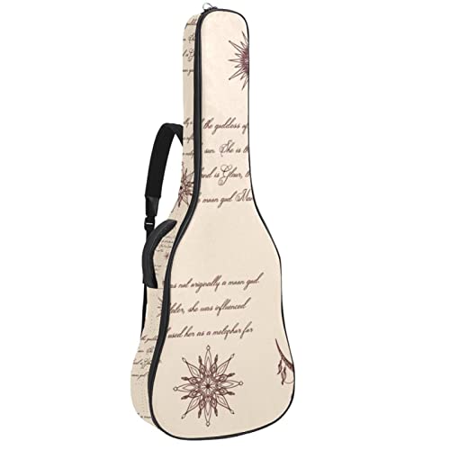Housse pour guitare acoustique Motif silhouette de forêt d’élan Violet Épaisseur 1 cm, Multicolore 05, 42.9×16.9×4.7 in… - Les Beatles, Paul McCartney, John Lennon, RIngo Starr, George Harrison Housse pour guitare acoustique Motif silhouette de forêt d'élan Violet Épaisseur 1 cm, Multicolore 05, 42.9x16.9x4.7 in…