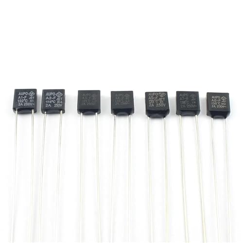 Fusible thermique 115°C 2A 250V RH TF A2-F pour coupure de sécurité