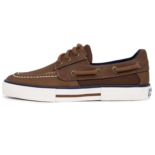 Image of Nautica Kid's Casual Boat Shoe Loafers - School Shoes for Boys (Toddler /Little Kid /Big Kid)