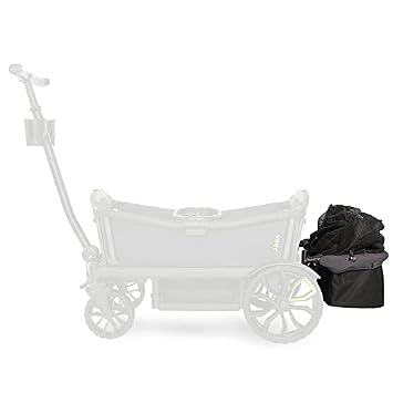 Veer Cruiser XL Essentials Bundle | Premium 4 Seater All Terrain Stroller Wagon for Kids | Fully Collapsible | Hose Washable | Includes Cruiser XL + Canopy + Storage Basket