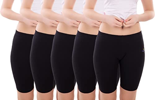 Image of Pure Cotton Women's Cycling Shorts Pack of 5