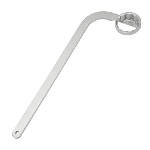 VBESTLIFE 46mm Car Differential Oil Filter Wrench, T10066 Spanner Tool, 390mm Length, Replacement for Seat
