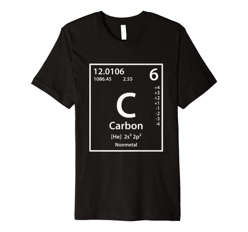 Carbon Periodic Table of Elements T-Shirt