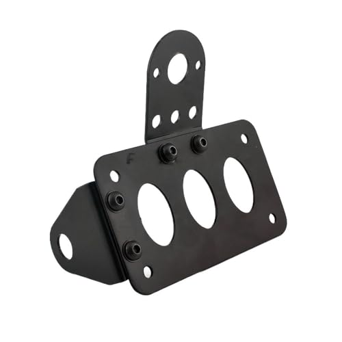 Support de plaque moto 22mm idéal pour vos sorties nocturnes et road trips