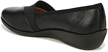 LifeStride Womens Intro Slip On Loafers Black 12 W | Image 4