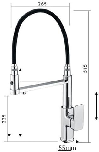 Filtre à eau et double spray sur ce robinet de cuisine extensible multifonction