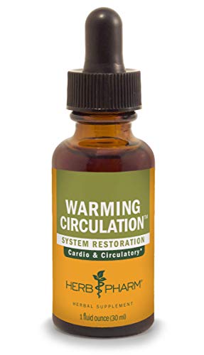 Herb Pharm Warming Circulation Liquid Herbal Formula for Cardiovascular and Circulatory Support - 1 Ounce (FGINGER01)