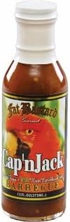 Fat Bastard Gourmet Barbecue Sauce 12oz Glass Bottle (Pack of 3) Select Flavor Below (Cap'n Jack - Island Fruit Wild Rum Caribbean Fire)