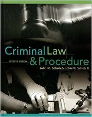 Criminal Law and Procedure 7th (seventh) edition Text Only