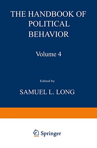 The Handbook of Political Behavior: Volume 4