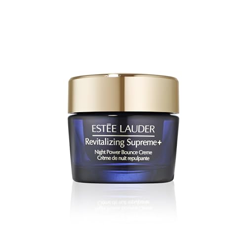 Estée Lauder Revitalising Supreme+ Night Power Bounce Cream | Face moisturiser with Peptides | Firms, Lifts & Plumps Skin