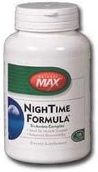Natural Max, NighTime Formula, Tri-Amino Complex, 120 Fast-Caps