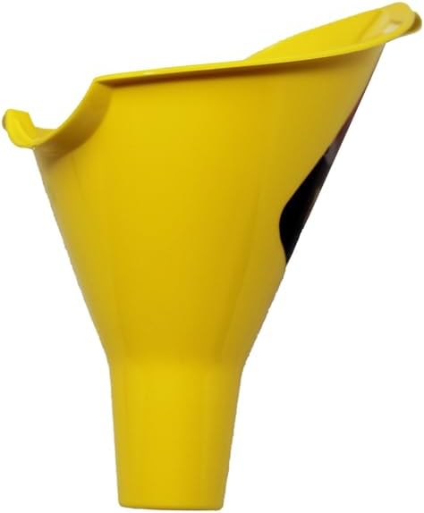 K Tool International 74670 Multi-Purpose and Big Mouth Funnel Set for Garages, Repair Shops and DIY, Radiator Fill and Multi-use, No Mess Splash Guards, Blue/Yellow, 2 Piece