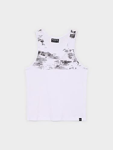 Camiseta Inside 6cft03 de hombre en algodón suave de corte regular 4