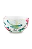 PIP STUDIO 51003113 Kollektion Blushing Birds – Schale weiß 12 cm – Zeitloser Charme – originelles und elegantes Geschenk, Porzellan