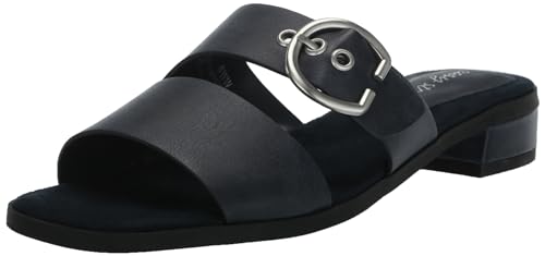 Sandales à talons Viviana bleu marine 6.5 X-Wide pour femme active