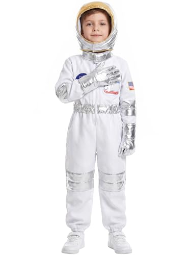 Disfraz infantil de astronauta para niños y niñas miniatura 1