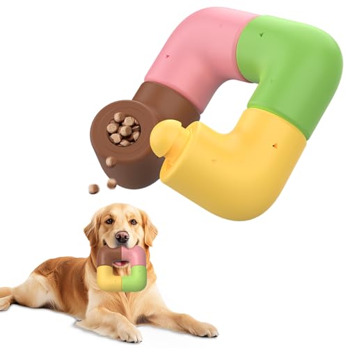 HETOO Hundespielzeug Kauspielzeug für Hund Welpen Zähne Reinigung Hunde Spielzeug Für Mittelgroße Hunde Gummi