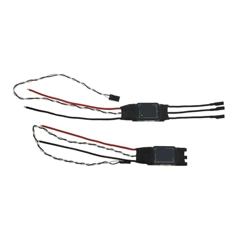 1PCS �u���V���X ESC 4�� 6�� �����d�������\ 2 6S 10A 15A 20A 40A BEC�Ȃ� �����t���b�V��(Short 20A (3-4S))