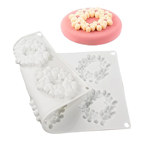 Molde para repostería flor de nube M con cavidades tridimensionales suaves 2