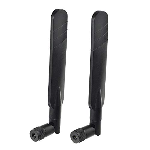 Eightwood 2pcs 5dbi 4G LTE Antenna SMA Plug Male Omni-Directional Compatible with AT&T
