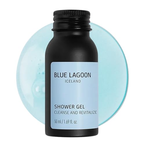 Gel douche revitalisant corps Blue Lagoon eau de mer bioactive ingrédients responsables 50ml