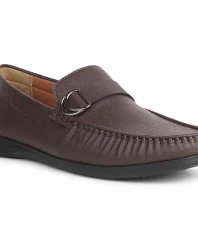 Image of Bata ,Maize E 24,Brown Men's Slipon Shoes