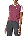 Produktbild adidas Originals Women's Adicolor Classics 3-Stripes Tee, Victory Crimson, Large