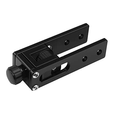 Twotrees Upgrade 2020 Profile X-axis Synchronous Belt Straighten Tensioner, Works with Creality Ender 3 / Pro, CR10, CR10S, Tronxy X3 - Black Cover