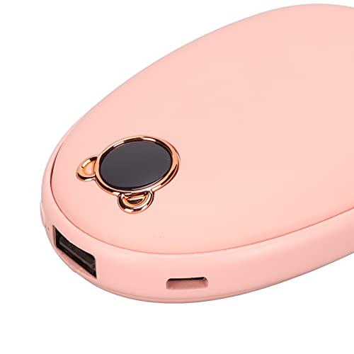 Aquecedor USB de Bolso Portátil, Ajuste de Temperatura de 3 Níveis 2 Em 1 Aquecedor de Mão Elétrico