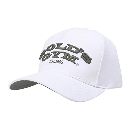 Golds Gym Gold's Gym Casquette de baseball, Blanc, Taille unique Mixte