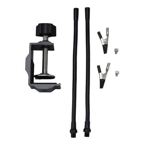 CTIRCHIU はんだ付け用製スタンド アーム式多機能はんだごてラック 耐久性合製 簡単取付 んだ台ホルダー 修理作業向けブラック