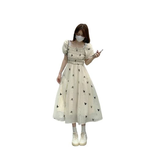 Robe pour femme légère et élastique avec jupe taille haute fluide
