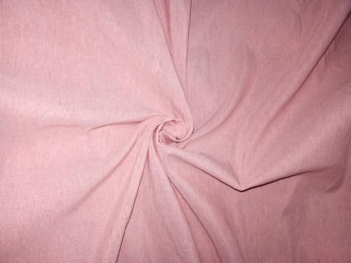 Image of Cotton Bedsheets for Single Bed, 60 x 90 inch, Pure Cotton, Breathable Fabric, Pink & Yellow (1, Pink-Single-Peice)